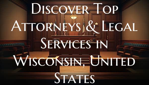 Discover Top Attorneys & Legal Services in Wisconsin, United States